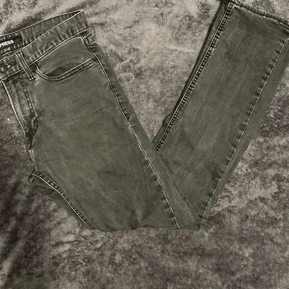 Express Black Slim Fit Jeans
